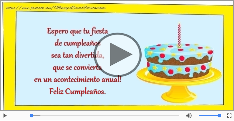 Feliz Cumpleaños.