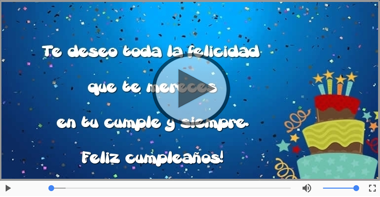 Feliz cumpleaños!