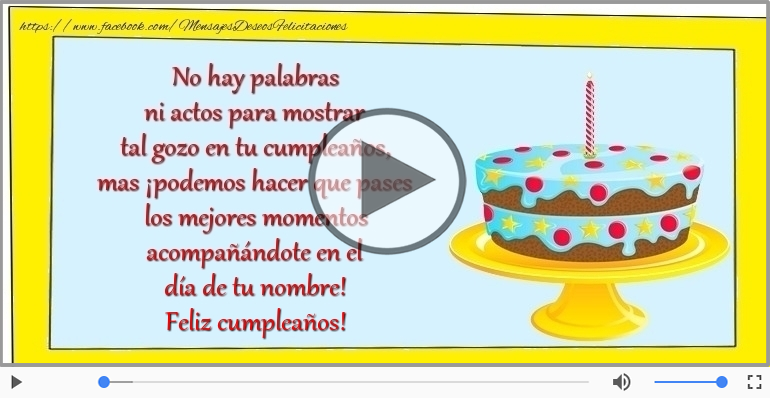 Feliz cumpleaños!