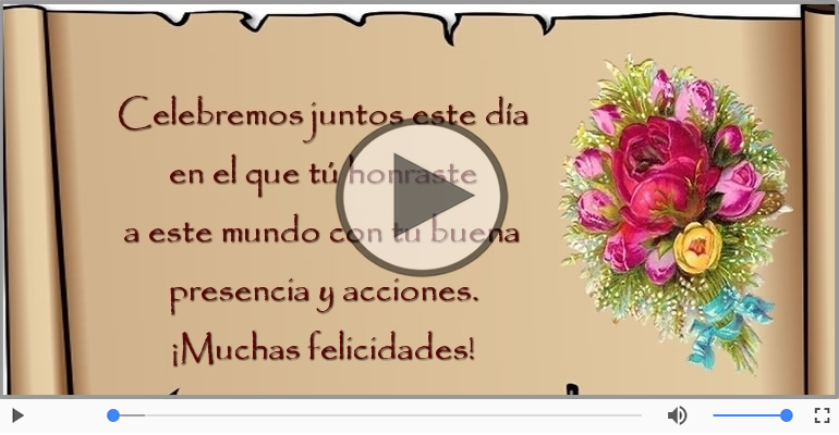 ¡Muchas felicidades!