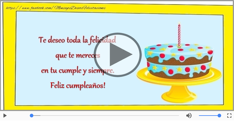 Feliz cumpleaños!
