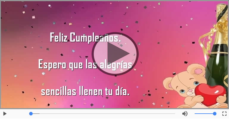 Feliz Cumpleaños.