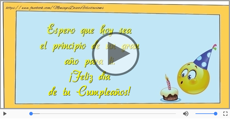 ¡Feliz día  de tu Cumpleaños!