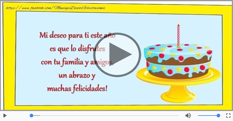 Muchas felicidades