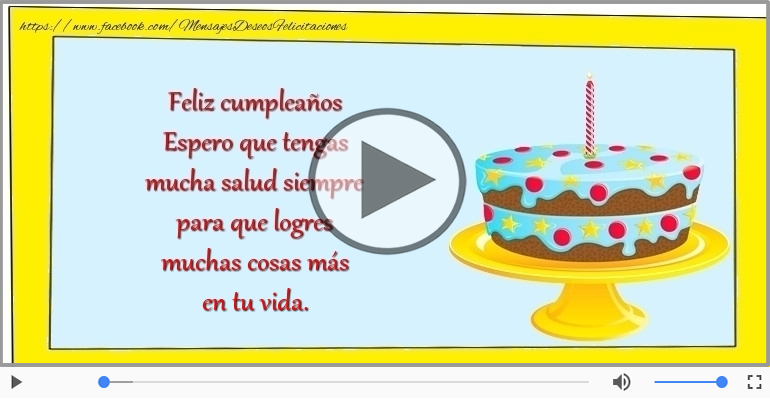 Feliz cumpleaños