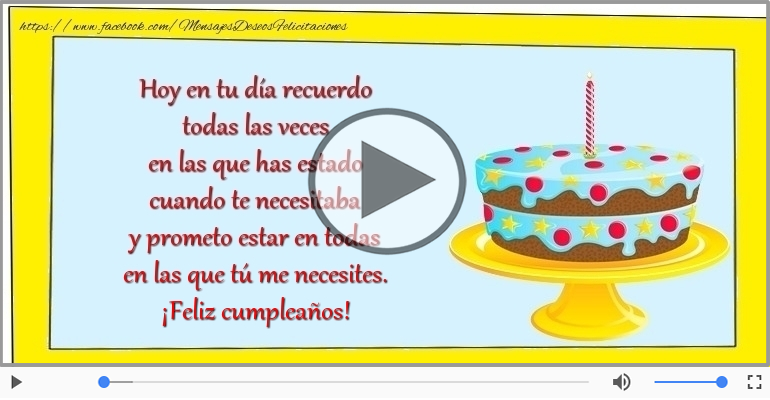 ¡Feliz cumpleaños!