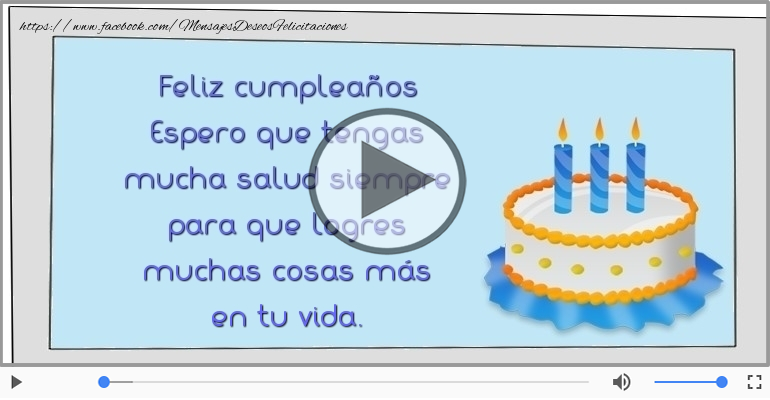 Feliz cumpleaños