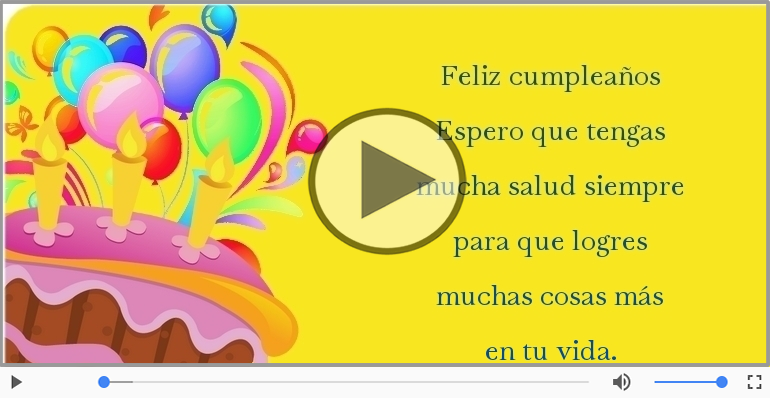 Feliz cumpleaños