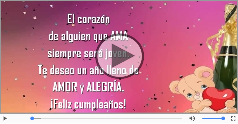 ¡Feliz cumpleaños!