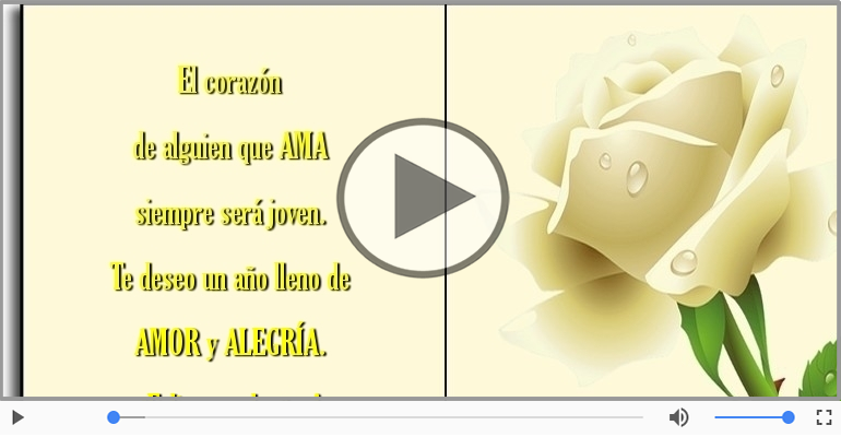 ¡Feliz cumpleaños!