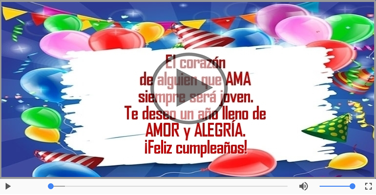 ¡Feliz cumpleaños!