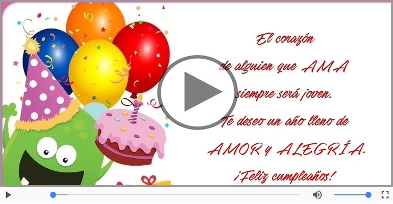 ¡Feliz cumpleaños!