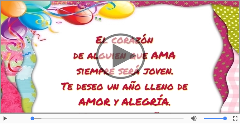 ¡Feliz cumpleaños!