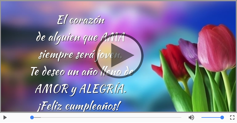 ¡Feliz cumpleaños!