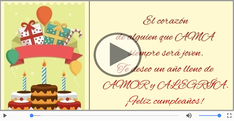 ¡Feliz cumpleaños!