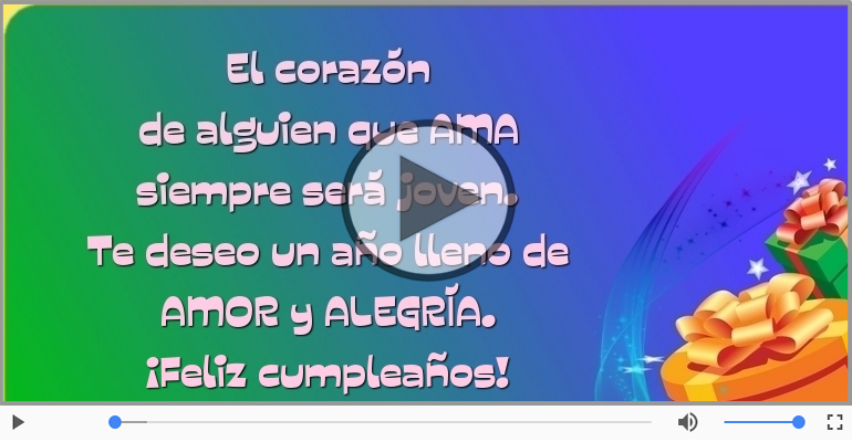 ¡Feliz cumpleaños!