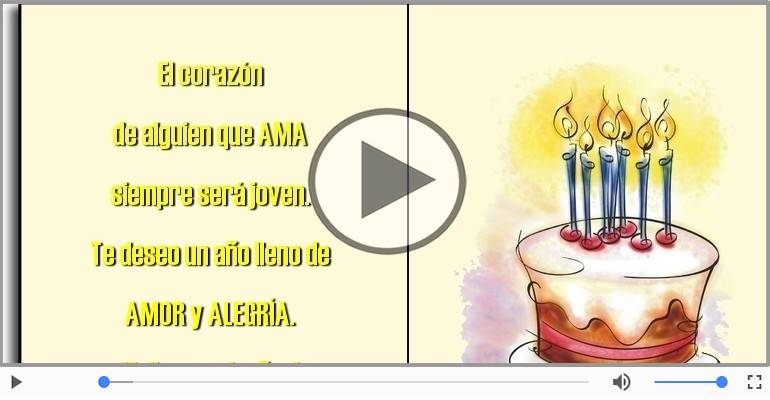 ¡Feliz cumpleaños!