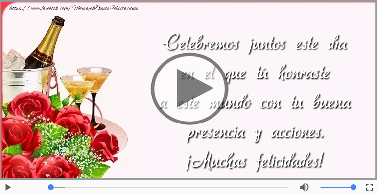 ¡Muchas felicidades!