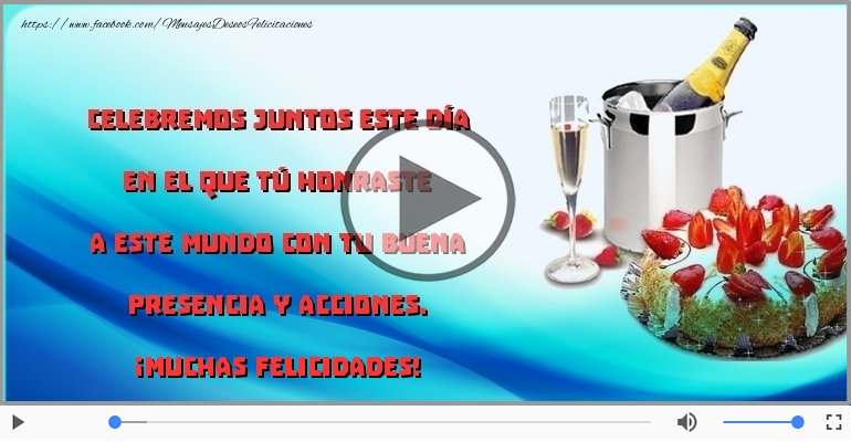 ¡Muchas felicidades!