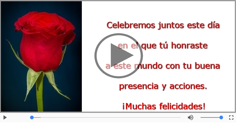 ¡Muchas felicidades!