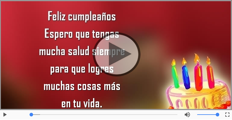 Feliz cumpleaños