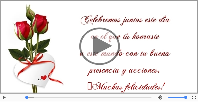 ¡Muchas felicidades!