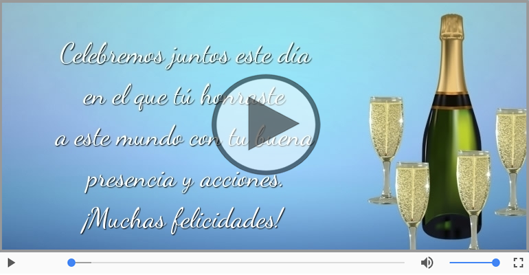 ¡Muchas felicidades!