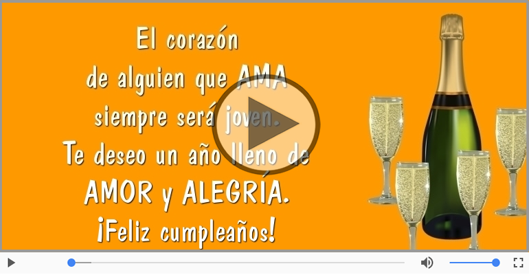 ¡Feliz cumpleaños!