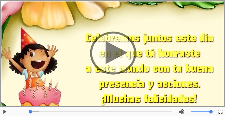 ¡Muchas felicidades!