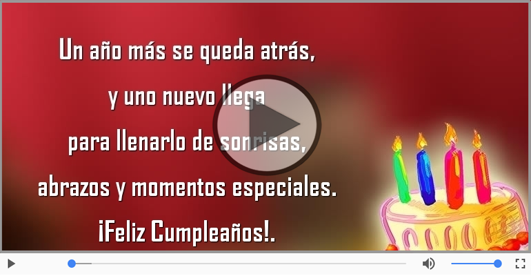 ¡Feliz Cumpleaños!.