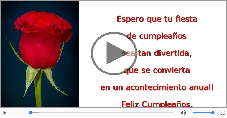 Feliz Cumpleaños.