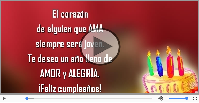 ¡Feliz cumpleaños!
