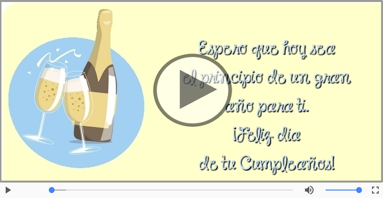 ¡Feliz día  de tu Cumpleaños!