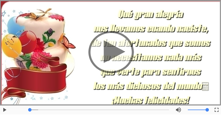 ¡Muchas felicidades!