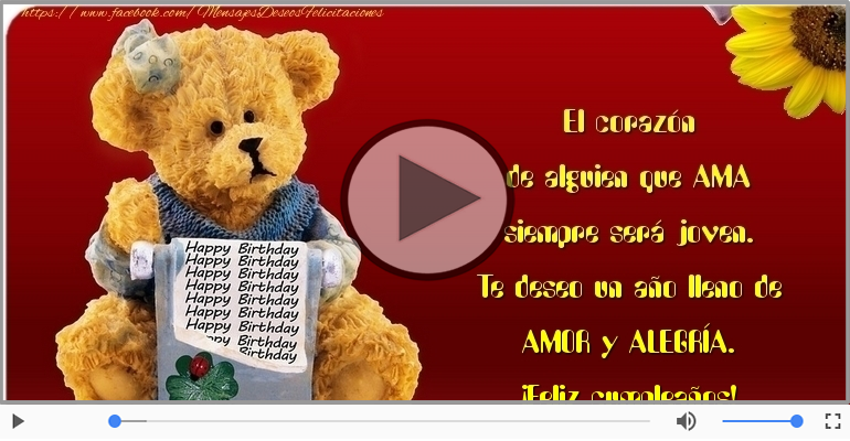 ¡Feliz cumpleaños!
