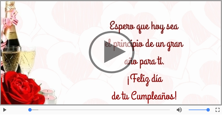 ¡Feliz día  de tu Cumpleaños!