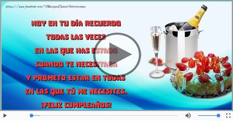 ¡Feliz cumpleaños!