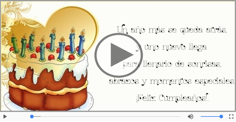 ¡Feliz Cumpleaños!.