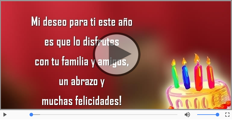 Muchas felicidades