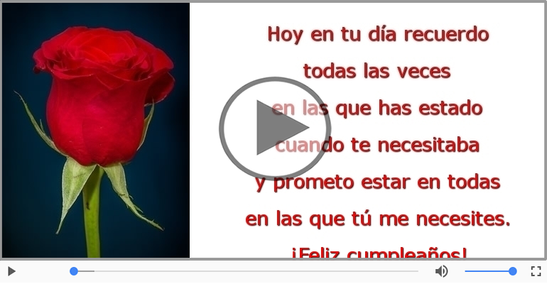 ¡Feliz cumpleaños!