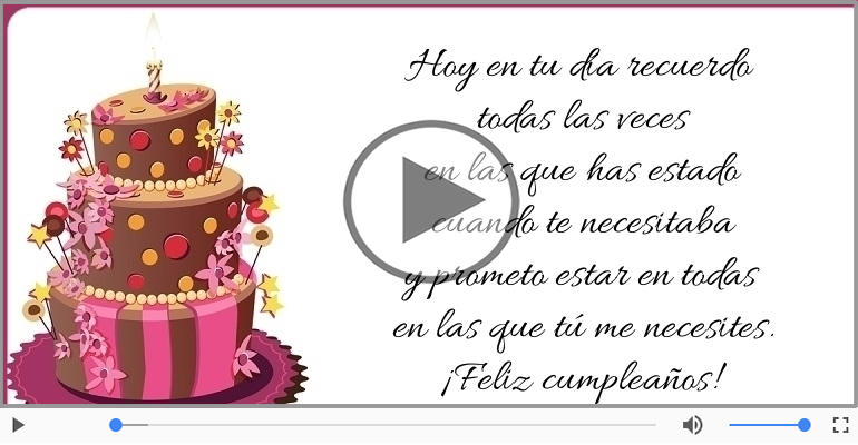 ¡Feliz cumpleaños!