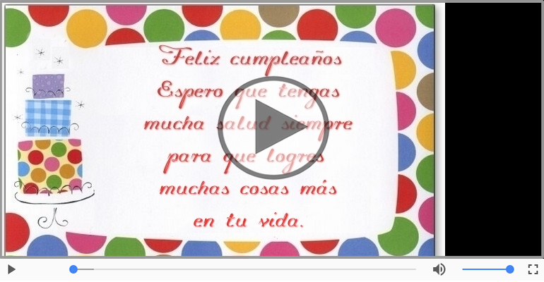 Feliz cumpleaños