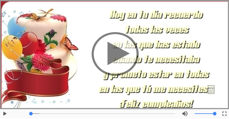 ¡Feliz cumpleaños!