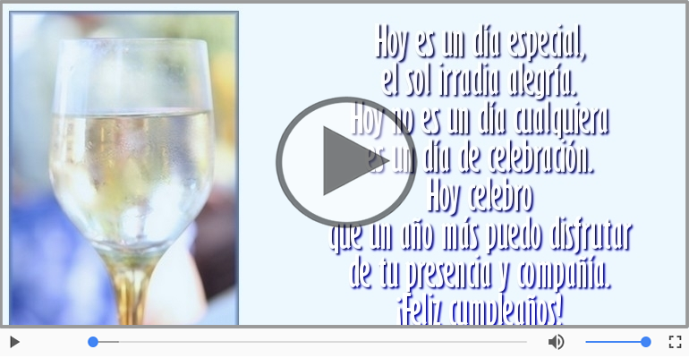 ¡Feliz cumpleaños!