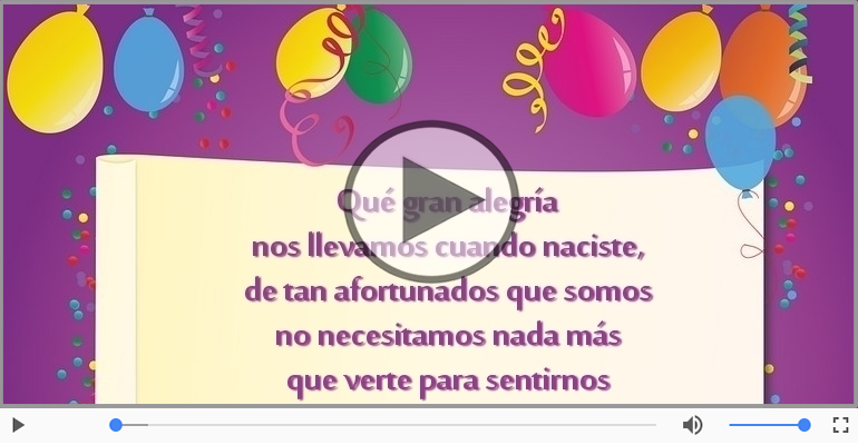 ¡Muchas felicidades!