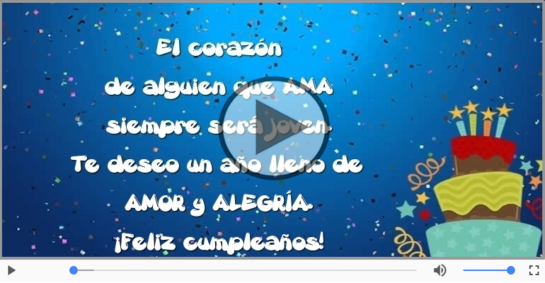 ¡Feliz cumpleaños!