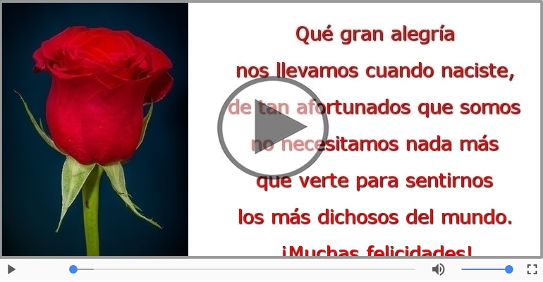 ¡Muchas felicidades!