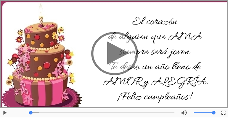 ¡Feliz cumpleaños!