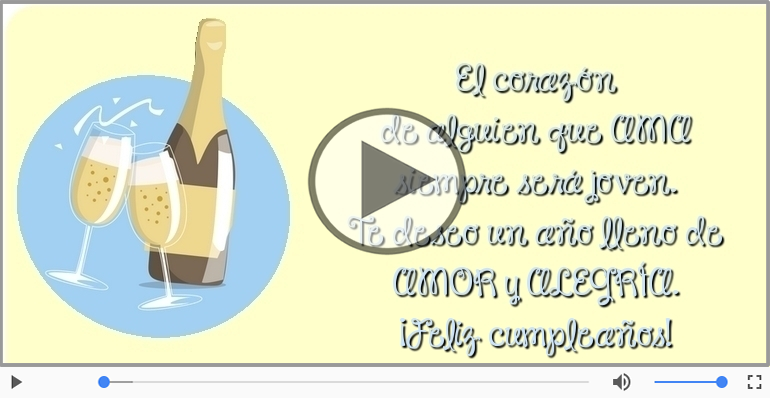 ¡Feliz cumpleaños!