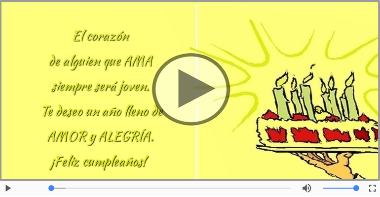 ¡Feliz cumpleaños!